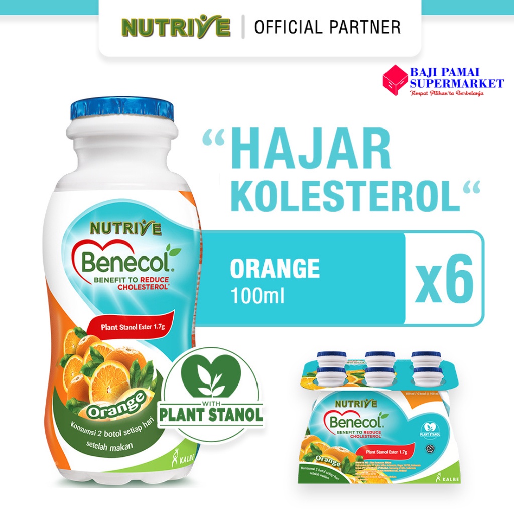 

NUTRIVE BENECOL ORANGE 6'S