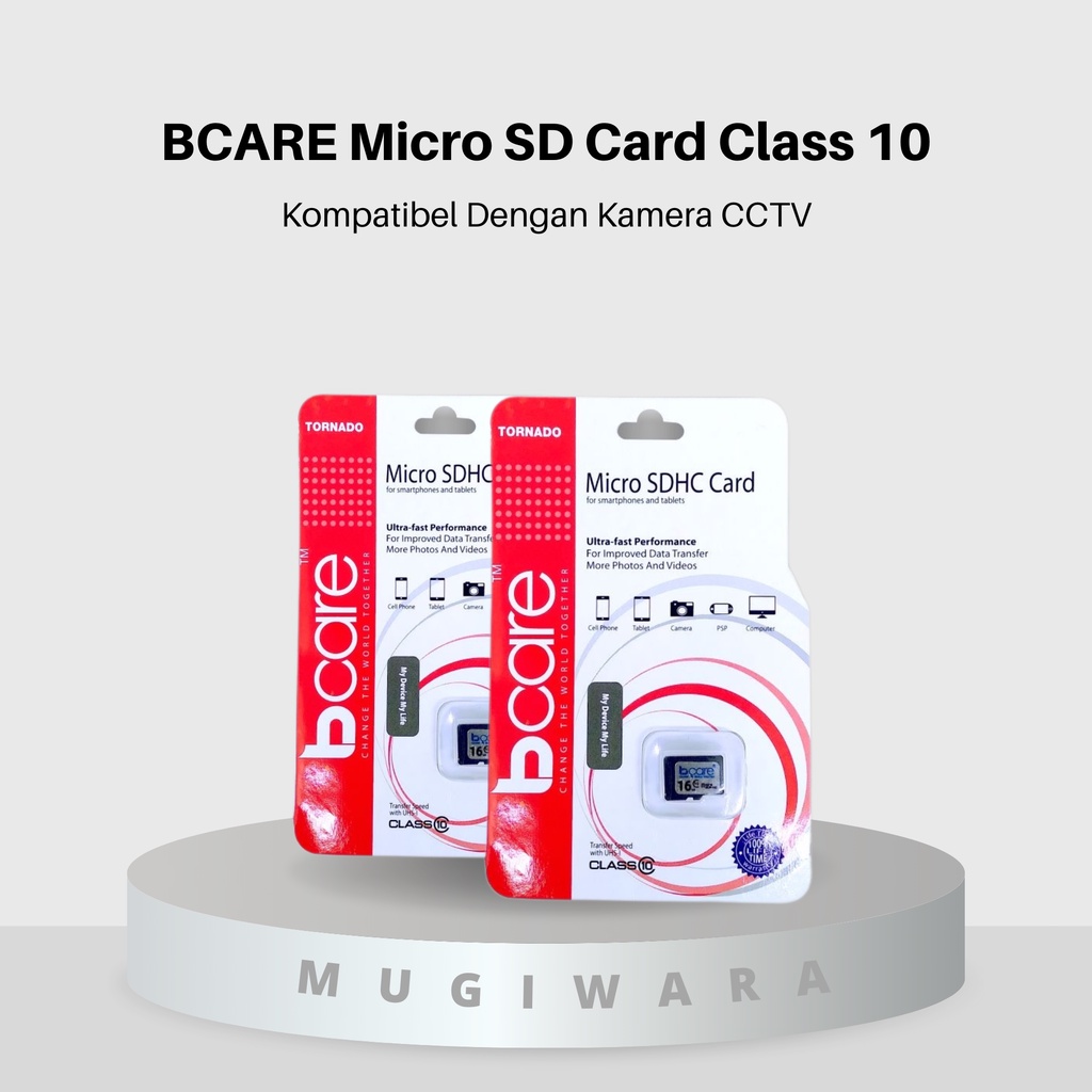 Bcare Miscro SD Card Class 10 Kartu Memori CCTV