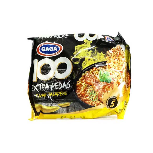 

GAGA 100 EXTRA PEDAS KUAH JALAPENO 75 GR