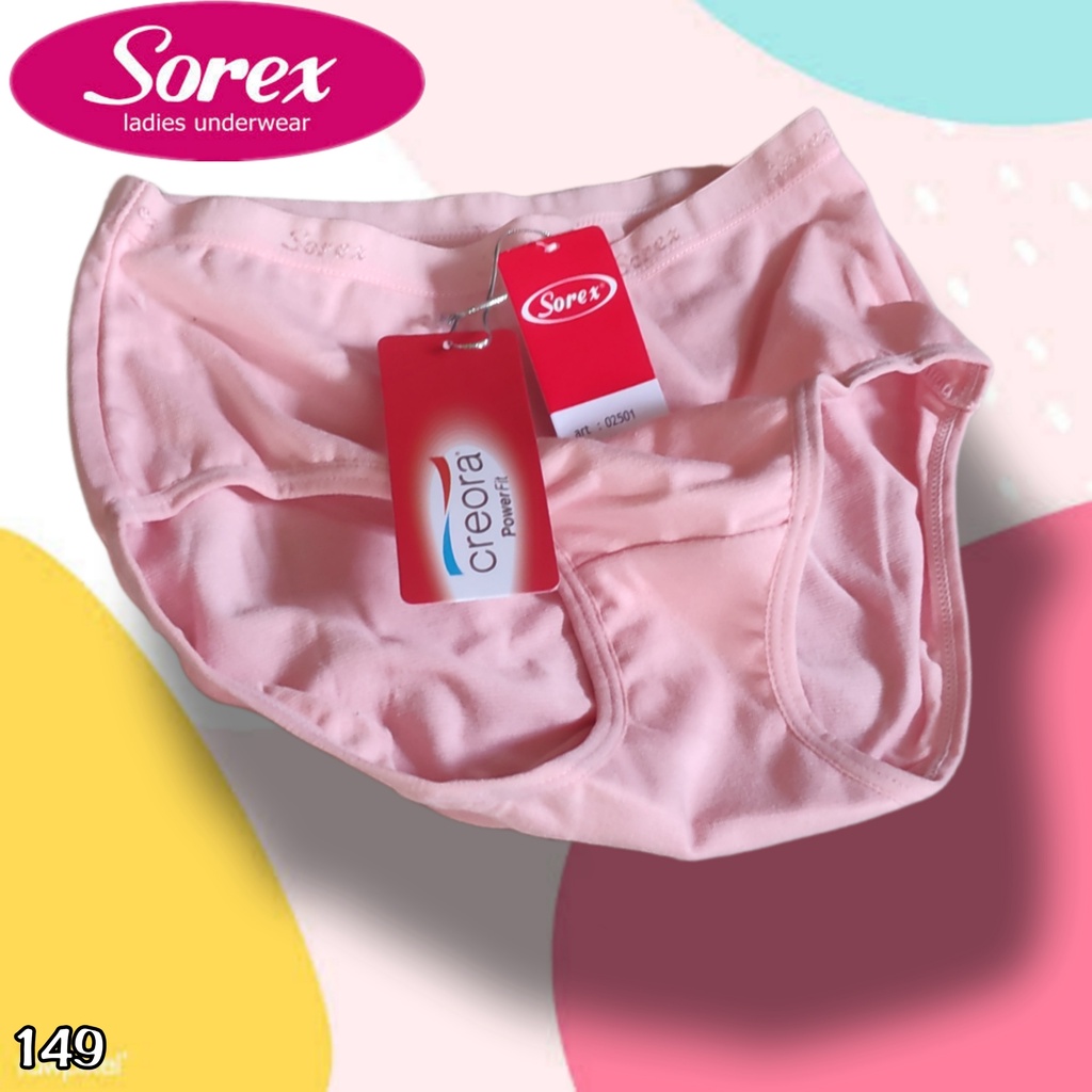 K149 - (Harga Per 1 Potong) CELANA DALAM WANITA PAKAIAN DALAM PAKAIAN WANITA CD SOREX SIZE M - XXL