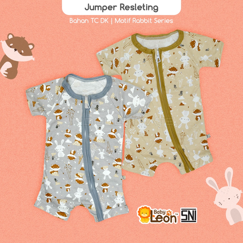 1Pcs Jumsuit Bayi NEWBORN Jumper Bayi Baru Lahir BABY LEON DS-120 SM-902 Jumpsuit Bayi Cotton Baju Bayi Kaos Bayi Pakaian Anak Bayi Balita