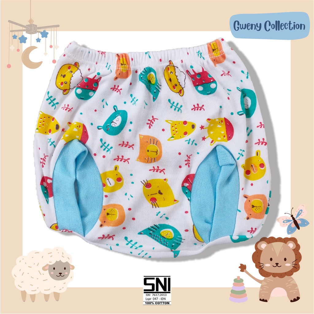 Celana Kacamata Bayi / Celana Kacamata Anak Motif Animal GWENY