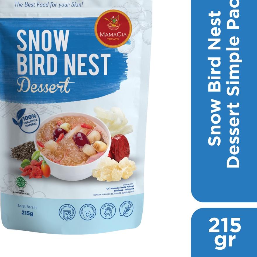 

✤ Mamacia Treats Paket Snow Bird Nest Dessert Simple Pack (Teman Setia Peach Gum) ▼