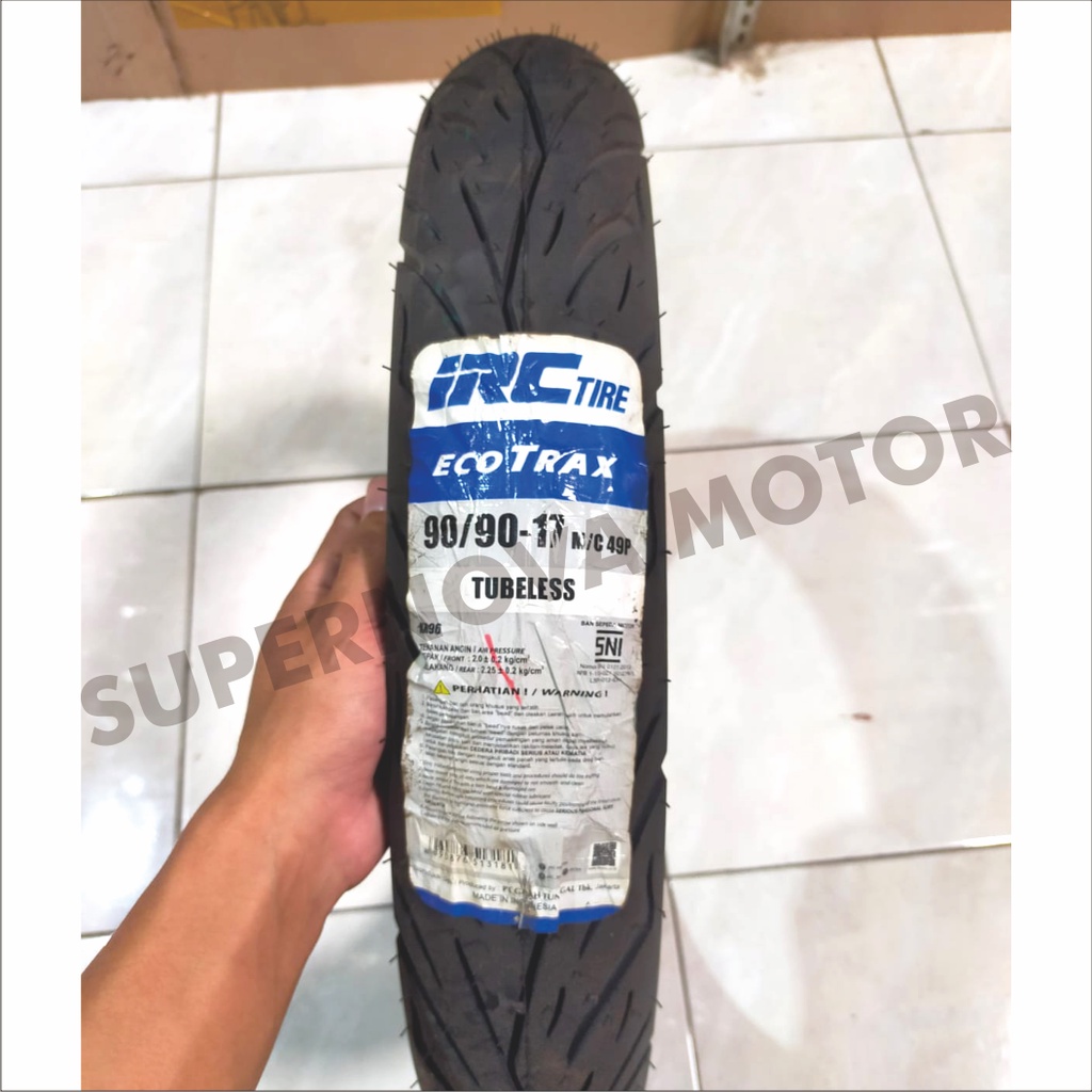 BAN LUAR 90/90-17 IRC ECOTRAX BAN LUAR MOTOR RING 17 TUBELESS