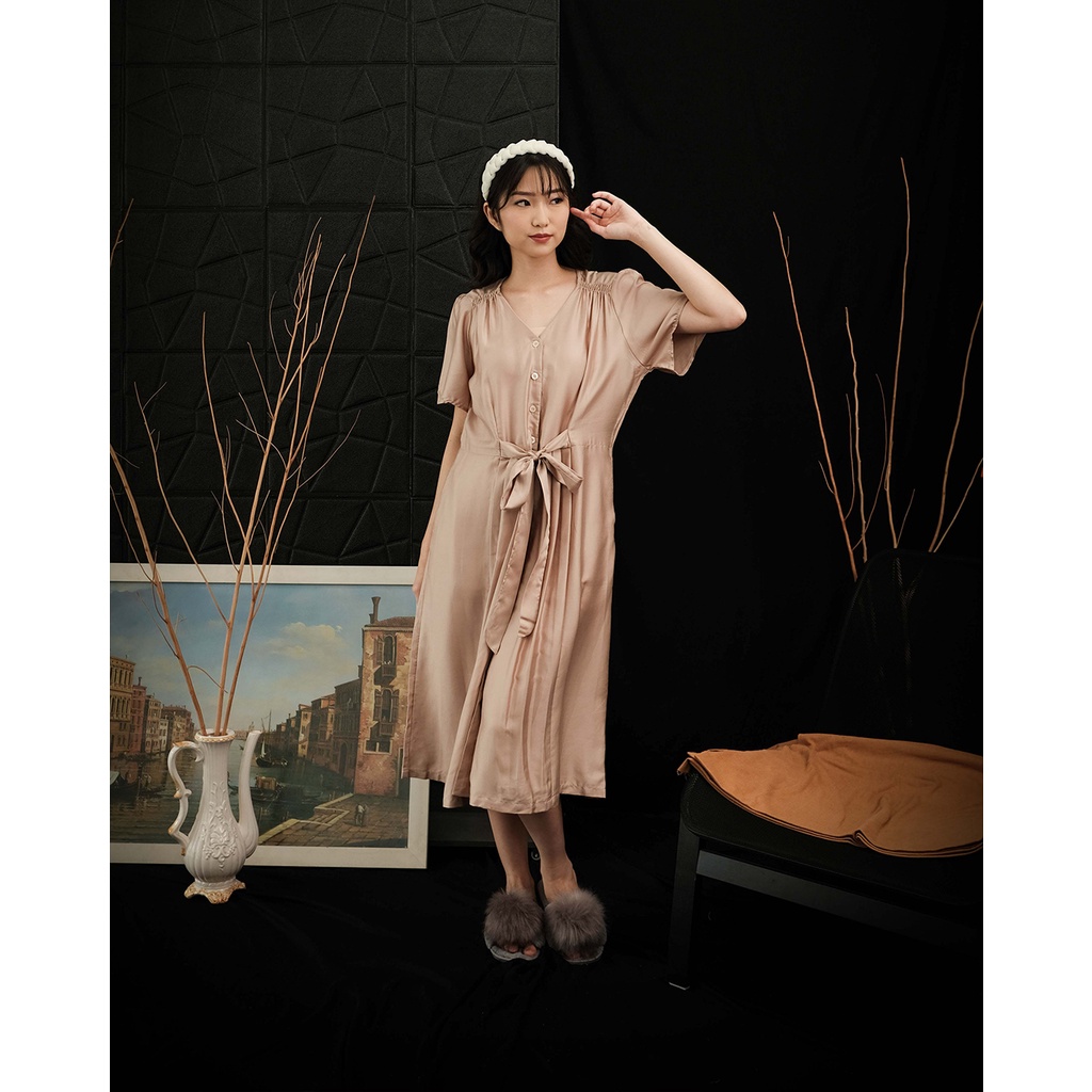 Cielyn - Faye Homewear - Delicate Series - Dress Wanita - Organic Silk