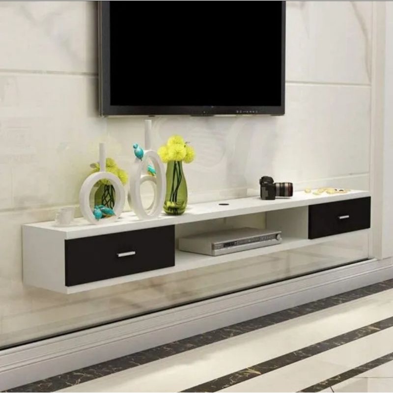 rak ambalan tv minimalis/rak tv gantung