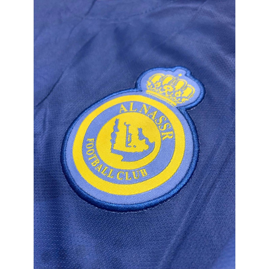 Jersey Baju Bola Al Nassr Away Full Patch 2022 2023 Grade Ori