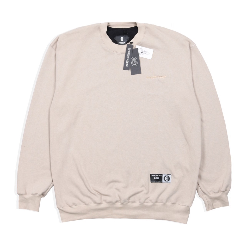 Sweater Pria Crewneck Wanita BASTERCOLD SIMPLE Hits Kekinian Fashion Trendy Casual Pria Good Brand Quality Stylish
