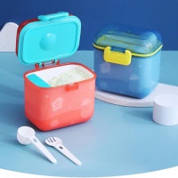 VnM001 | JIAYI Kotak Tempat Penyimpanan Susu Bubuk Bayi Portable Anti Tumpah / Baby Food Container BPA FREE / Tempat Susu Bubuk Traveling Bayi / Perlengkapan Bayi