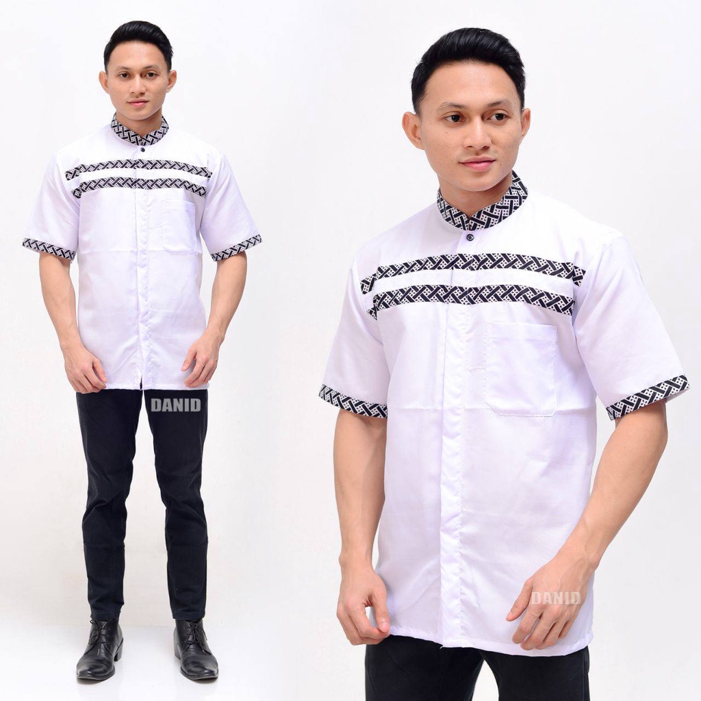 Hem Batik Exclusive | Motif Kombinasi Prada | Atasan Pria Batik