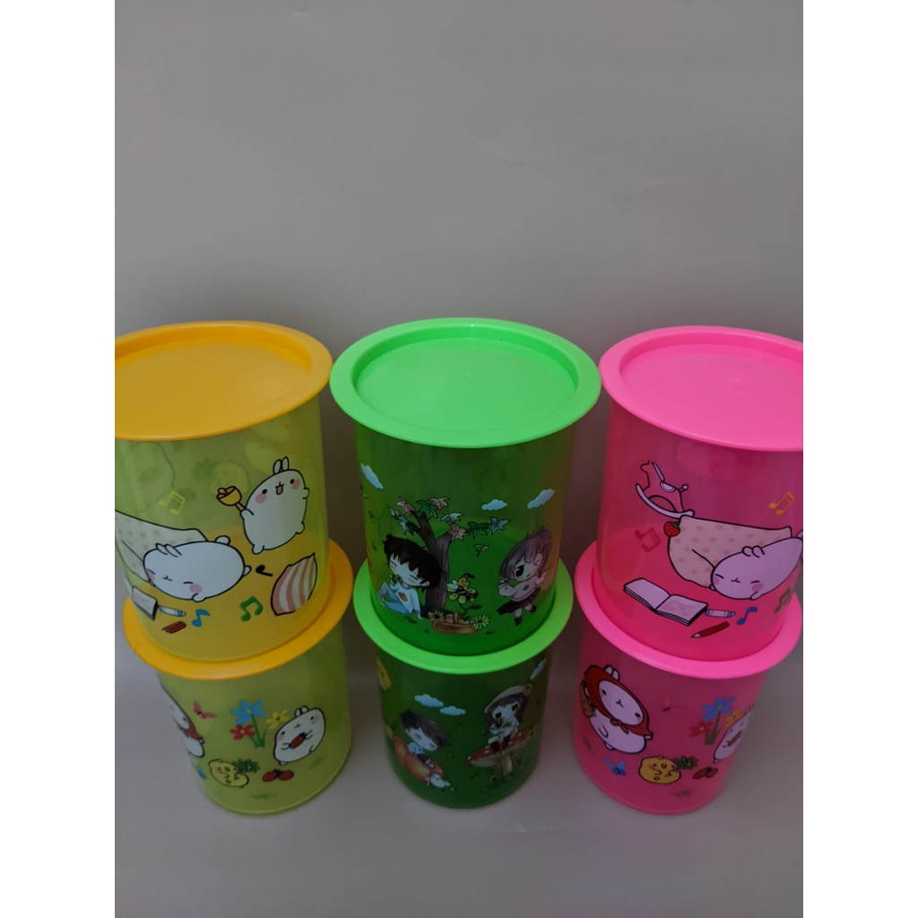 Toples Plastik MIAO 2kg / Toples Jajan Lebaran / Toples PLastik Murah