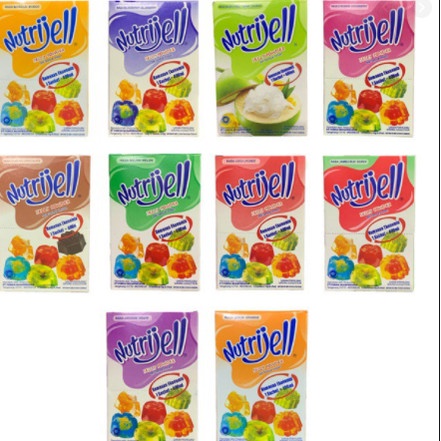 

NUTRIJEL JELLY POWDER KEMASAN EKONOMIS INSTAN