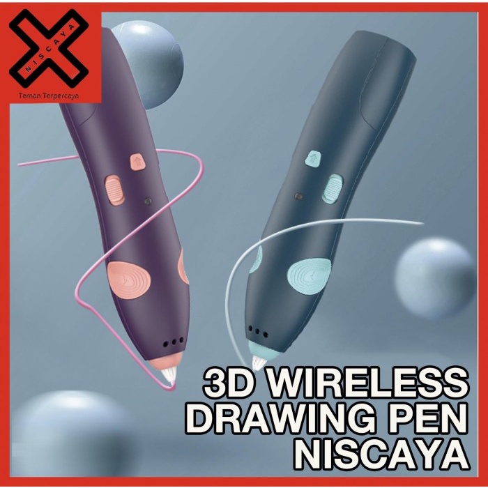 

Terlaris 3D Stereoscopic Printing Pen Niscaya - For 3D Drawing - Berkualitas