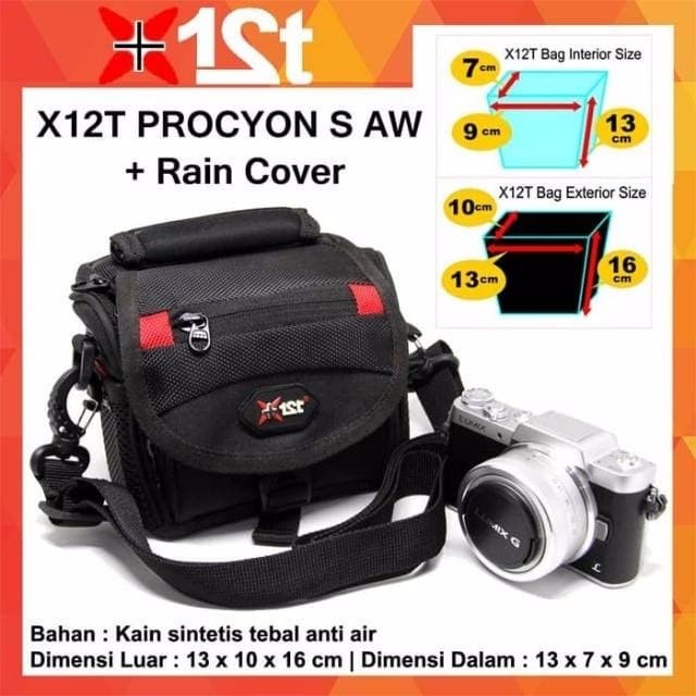 Selempang Tas Kamera Mirrorless Fujifilm Xa10 Xa5 Xa20 Xa50 Canon Eos M M10