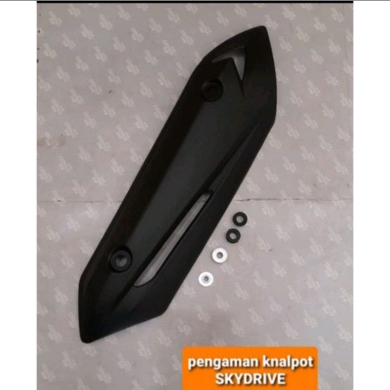 cover pengaman knalpot skydrive