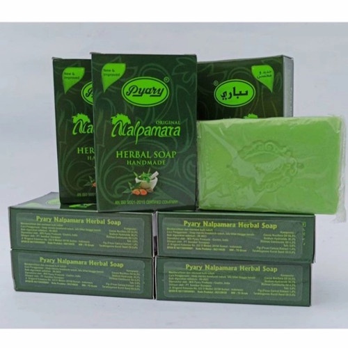 Sabun Pyary Nalpamara Original | Herbal Soap Handmade India – Sabun Alami untuk Kulit Sensitif & Cer