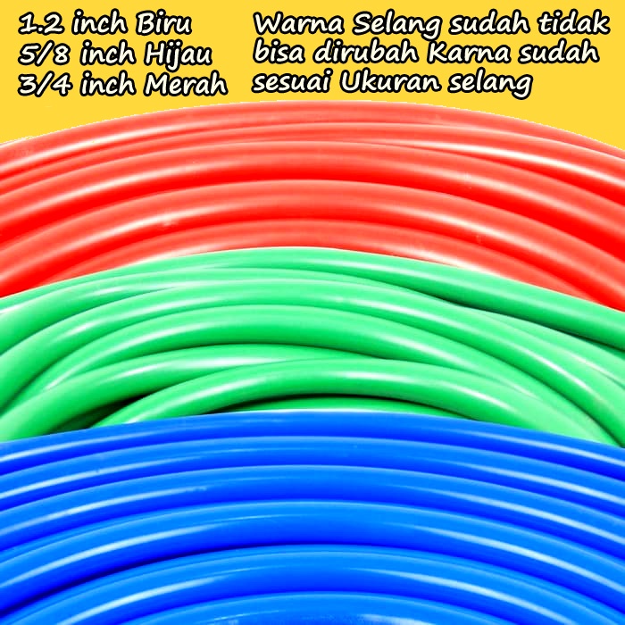 PROMO SELANG AIR ELASTIS 20 &amp; 25 METER 1/2 5/8 3/4 INCH ALAT TAMAN PERKEBUNAN MURAH COD