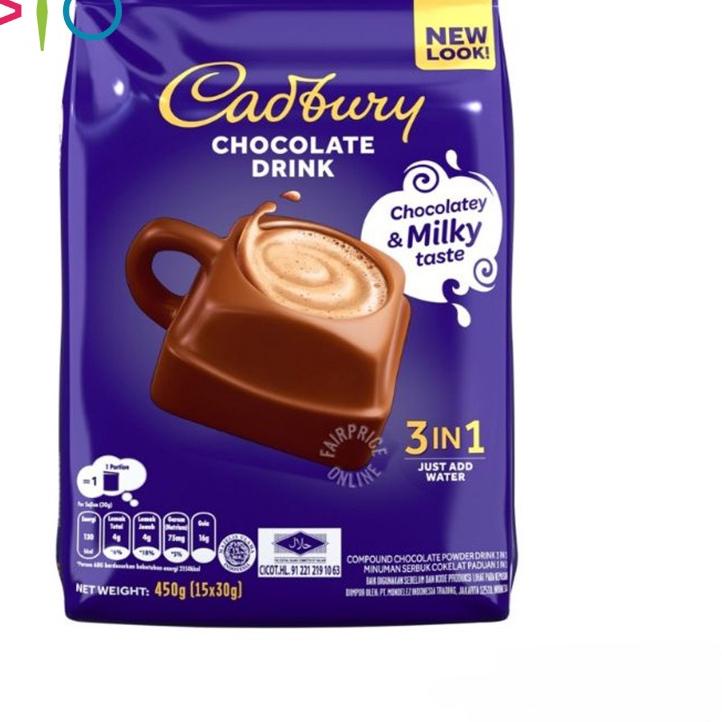 

Come Cadbury Hot Chocolate Drink 3in1 Malaysia ( 15 Sachet )