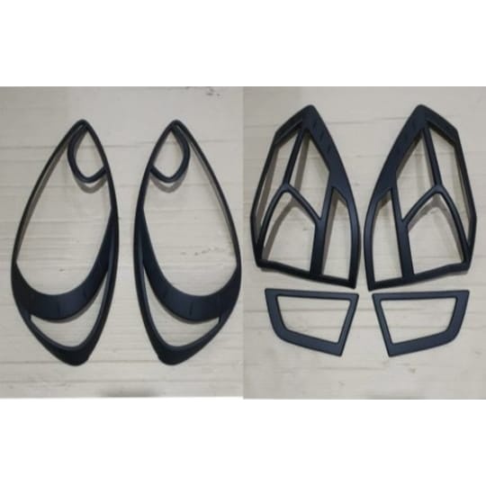 paket garnish depan belakang mobilio 2014-2017 hitam