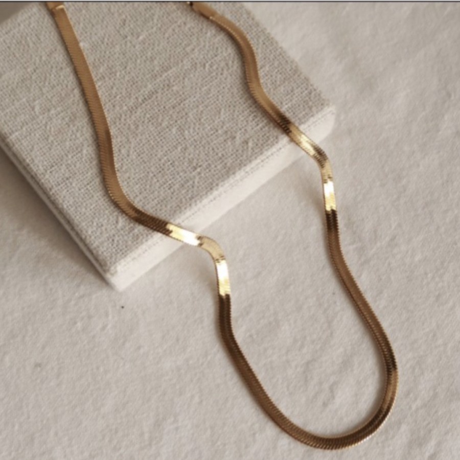 Omega necklace choker 4mm 18 cm Diamond Jewelry