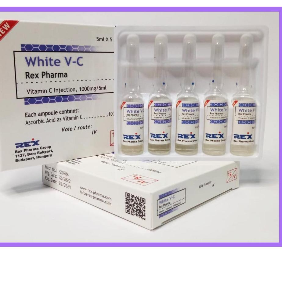 Termurah White V-C 1000mg Vitamin C Injeksi / Vitamin C Injection