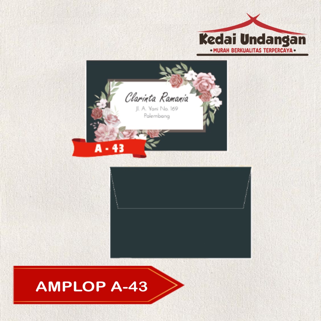 

Amplop Falah Motif A-43 Isi 50 Lembar Tanpa Tulisan