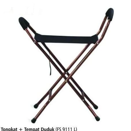 Tongkat Kursi Tongkat Duduk Tongkat Jalan Bisa Buat Solat