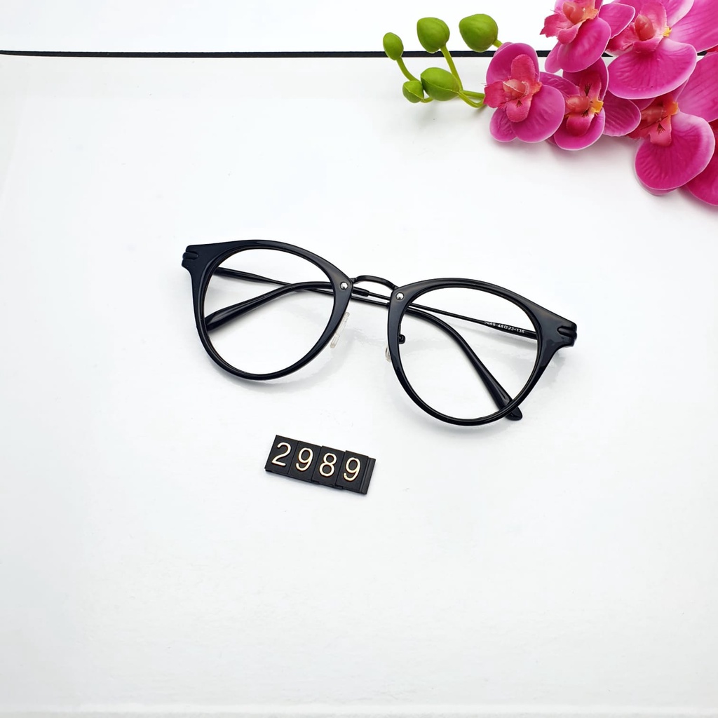 FRAME KACAMATA/KACAMATA FASHION TYPE 2989// KACAMATA FASHION CEWEK//