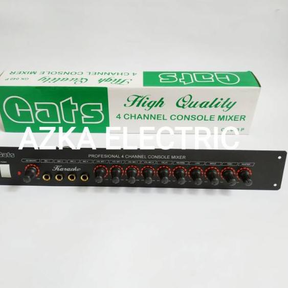 ❇ Kit Mixer 4 Channel Plus Digital Echo Dan Tone Control ⅍