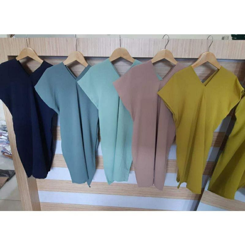 Long square nagita anak baju anak perempuan atasan blouse anak perempuan crincle