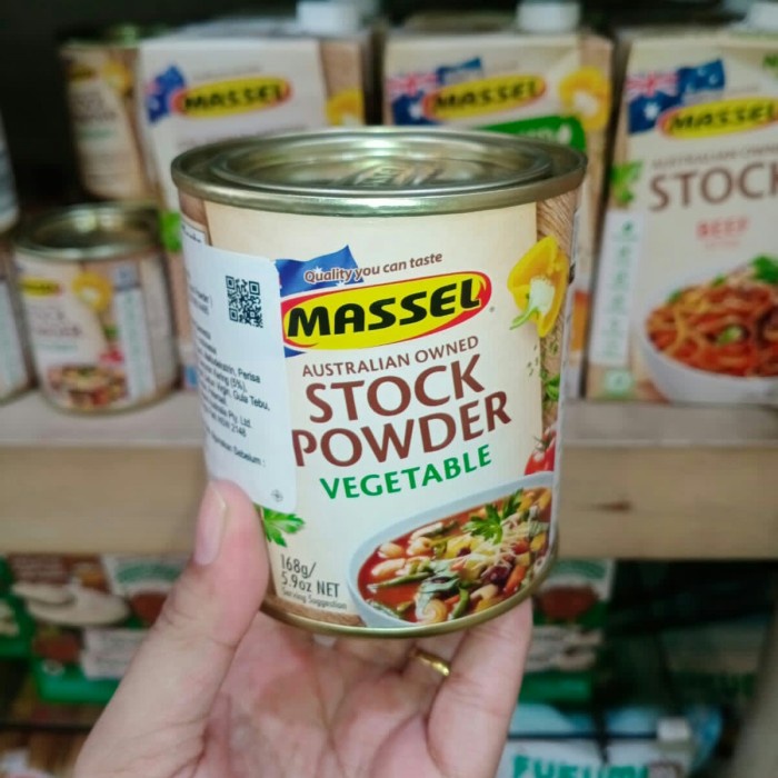 

massel stock powder vegetable 168gr bumbu kaldu sayuran