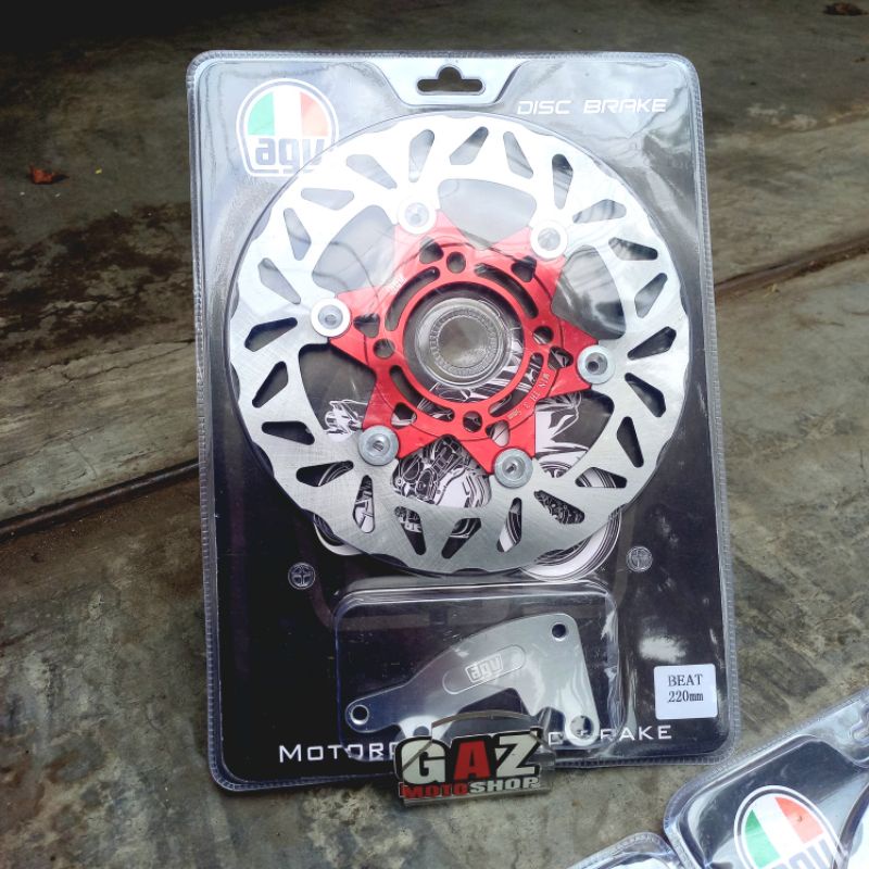Piringan Cakram Discbrake Floating VARIO BEAT SCOOPY Matic 220mm Vario 125 Vario 150 160 Beat Street Fi Blade Supra X125fi Jupiter Z MX Fiz R model psm tdr vnd
