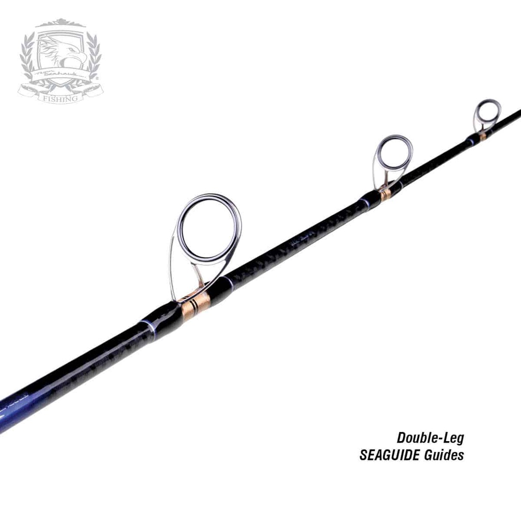 Rod POPPING SEAHAWK BLACK GATOR THE BEAST HUNTER