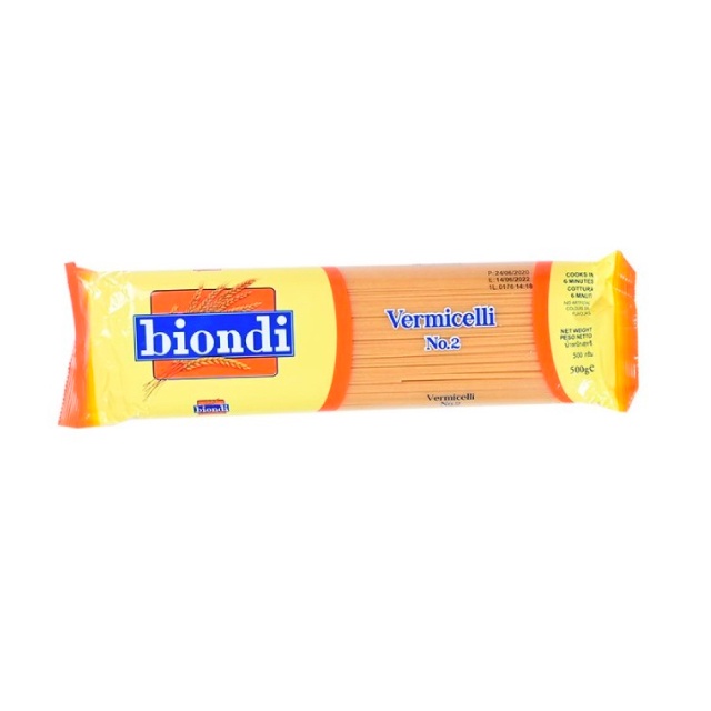 

BIONDI VERMICELLI NO.2 500GR