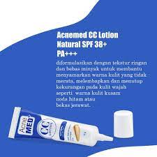 ☘️Yuri Kosmetik☘️Acnemed CC Lotion Natural SPF 38+ PA+++