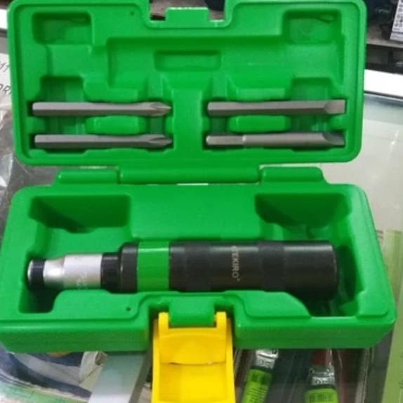 IMPACT DRIVER SET TEKIRO 1/2" / OBENG KETOK TEKIRO 5 PCS