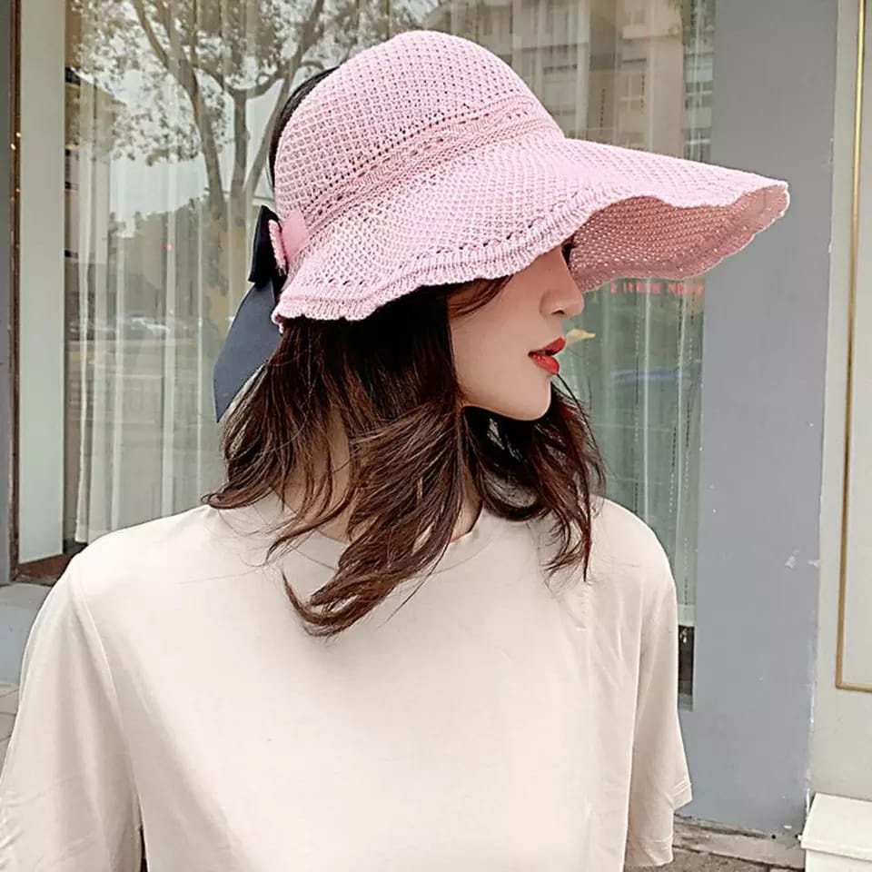 Topi Rajut Pita Korea-NM229