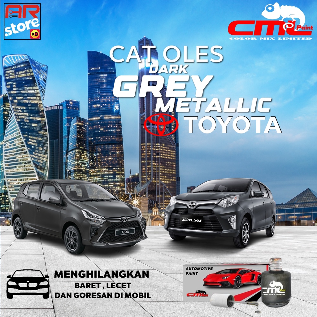 Toyota Dark Grey Metallic 1G3 CML Cat Oles Mobil