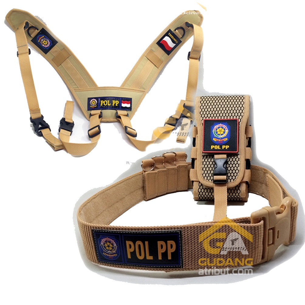 Sabuk Pol PP / Sabuk Pol PP Pdl / sabuk satpol PP / sabuk satpol / Sabuk Set Pol Pp / Sabuk Set Pol Pp PDL