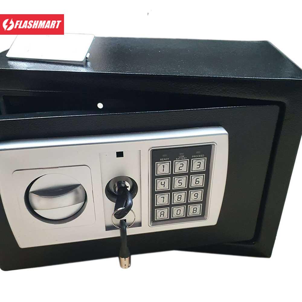 Flashmart Kotak Brankas Hotel Mini Password / Kode Safe Deposit Box - EB20