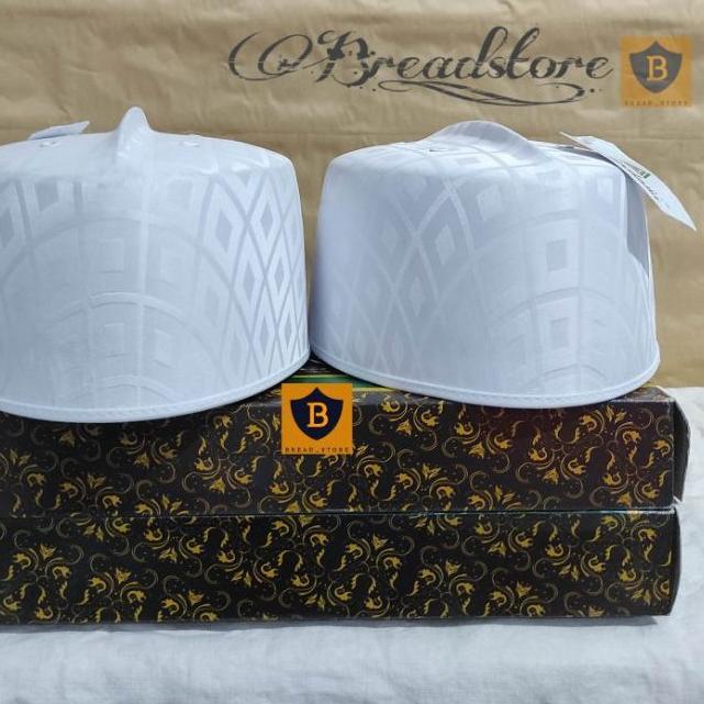 ○ MURAH  PECI PRIA MODEL TERBARU PECI TURKI SONGKOK KOPIAH MALAYSIA ASAGOFAH PUTIH MOTIF BISA COD ➭