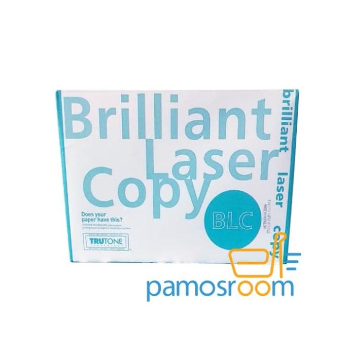 

Kertas Print & Fotocopy merk BCL Briliant Laser Copy 1 Pack 500 Lembar