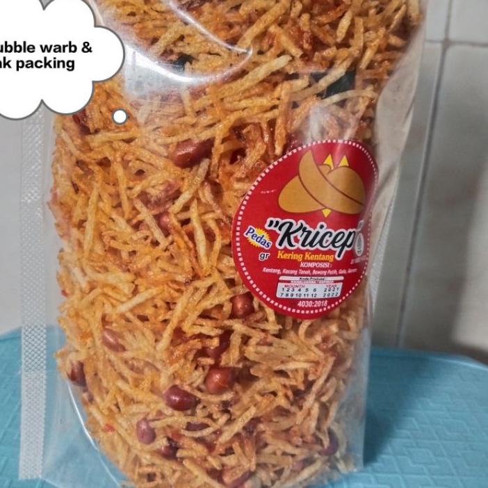 

♣ kentang mustofa kering special (kricep) 500 gram ✰