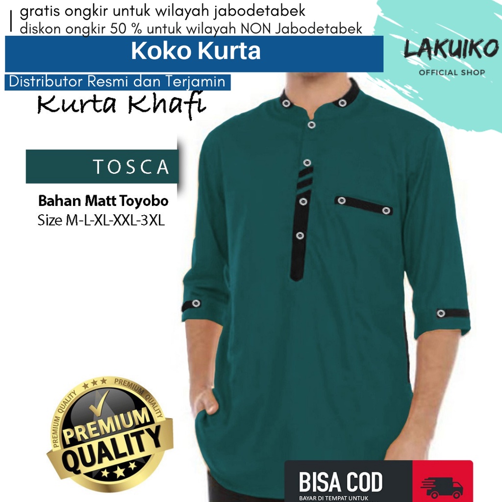 Baju Muslim ALL SIZE Hingga BIG SIZE Koko Kahfi - Koko Kurta Kahfi / Koko Kurta Khafi Koko Khafi