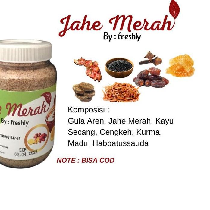

✭ JAHE MERAH BY FRESHLYLEMON(1JM) ۝