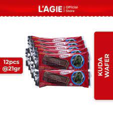 

(B3ST) 1pcs Coklat Lagie Kuda Cokelat Wafer Eceran Murah