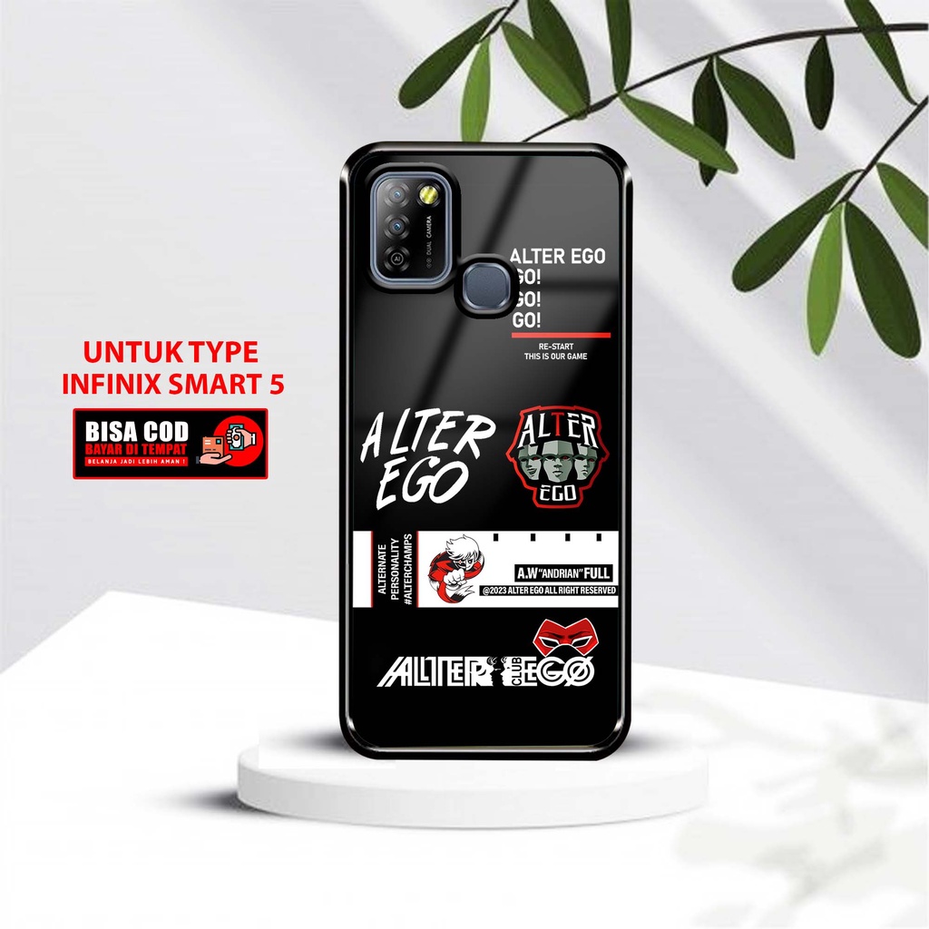 Case Infinix Smart 5 Smart 6 Ram 3 Terbaru [ Motif ALTER ] Softcase 2D Glossy Infinix Smart 6 Ram 3-