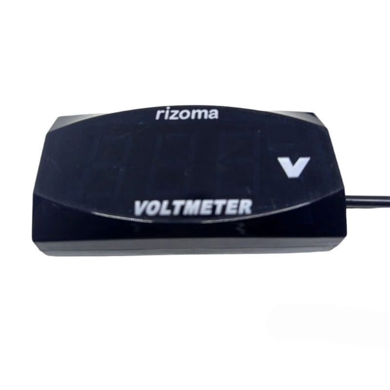 VOLTMETER AMPERE AKI ACCU DIGITAL 12 VOLT WARNA MERAH BIRU VOLT METER RIZOMA UNIVERSAL MOBIL MOTOR