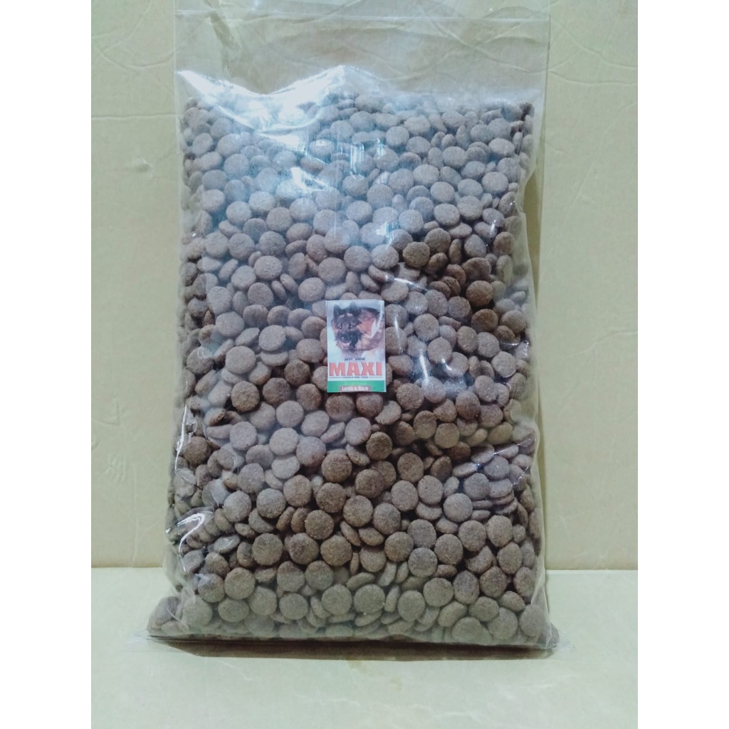 Dog Food MAXI Premium Lamb & Rice Repack 1kg