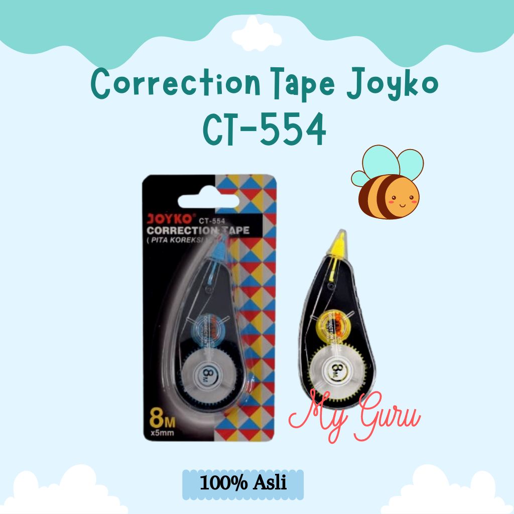 

[PCS] CORRECTION TAPE / TIP-X ROLL JOYKO CT-554 ( 8 METER )